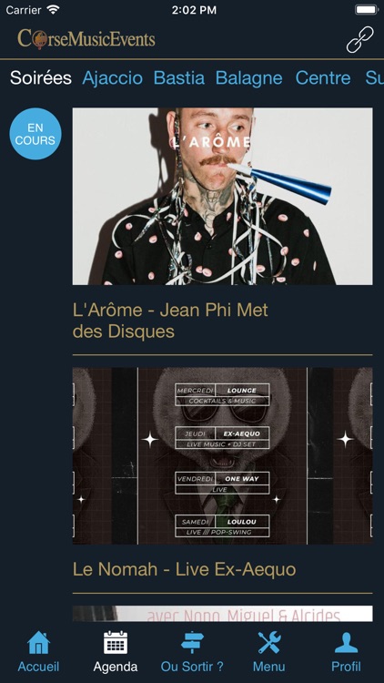 CorseMusicEvents