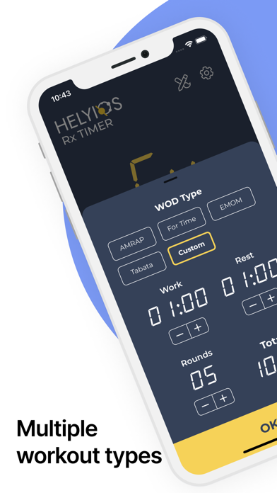 RXTimer - WOD / cross training iPhone screenshot 3 - Sports app