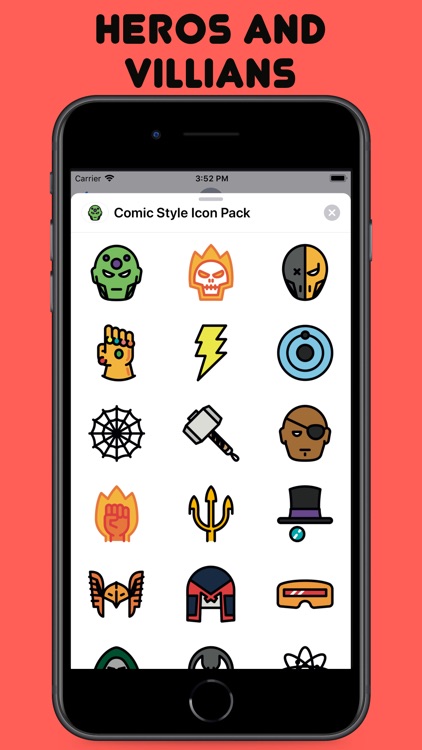 Comic Style Icon Pack