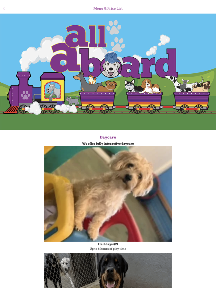 All Aboard Doggie Daycare