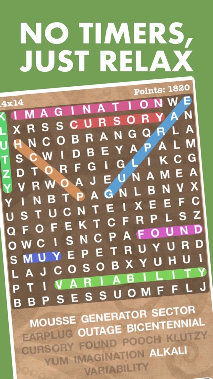 Stress Free Word Search