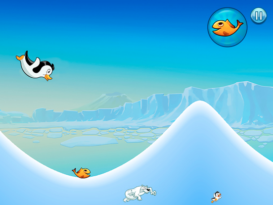 Racing Penguin: Slide and Fly! iPad app afbeelding 1