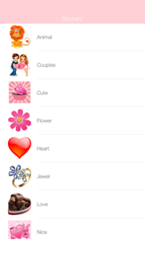 LOVE Stickers & Emoji Art screenshot