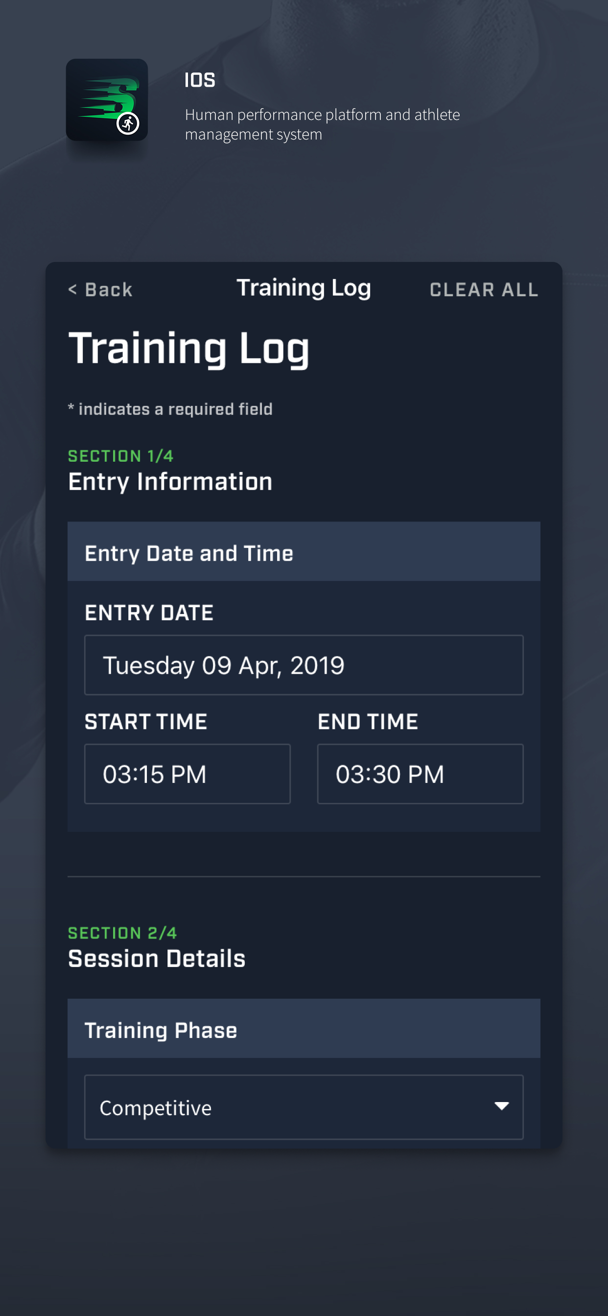 Smartabase Athlete screenshot 3
