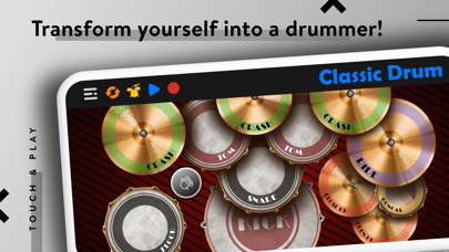How to cancel & delete CLASSIC DRUM: Electronic Drums from iphone & ipad 1