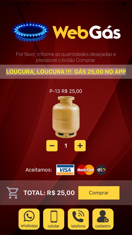 WebGás screenshot-3