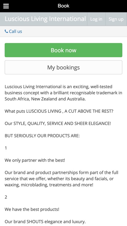 Luscious Living Intl screenshot-3