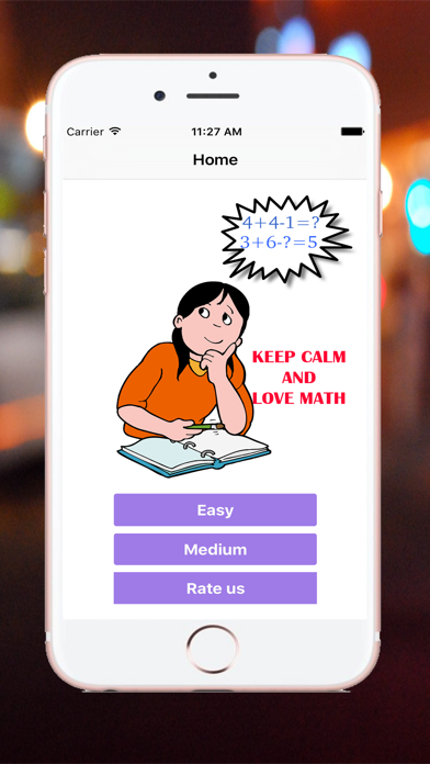 Screenshot #2 pour easy math game  +