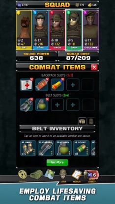 VDV Match 3 RPG: Zombies! screenshot 1