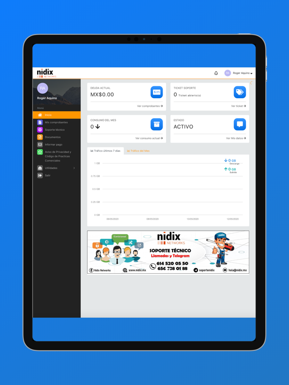 Nidix Networks iPad screenshot 2 - Productivity app