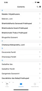 Vaishnava Calendar screenshot #2 for iPhone