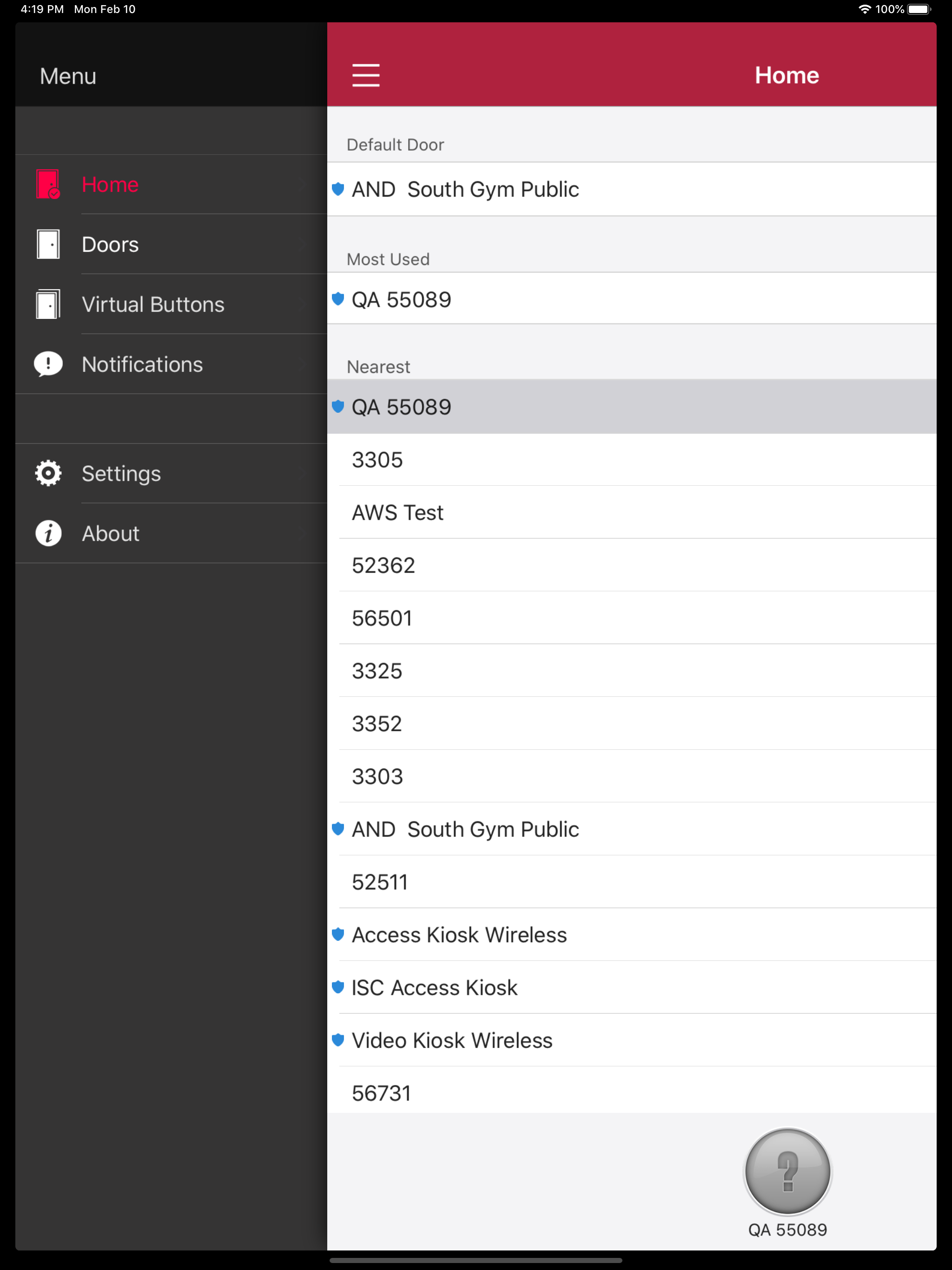 Mobile Credential