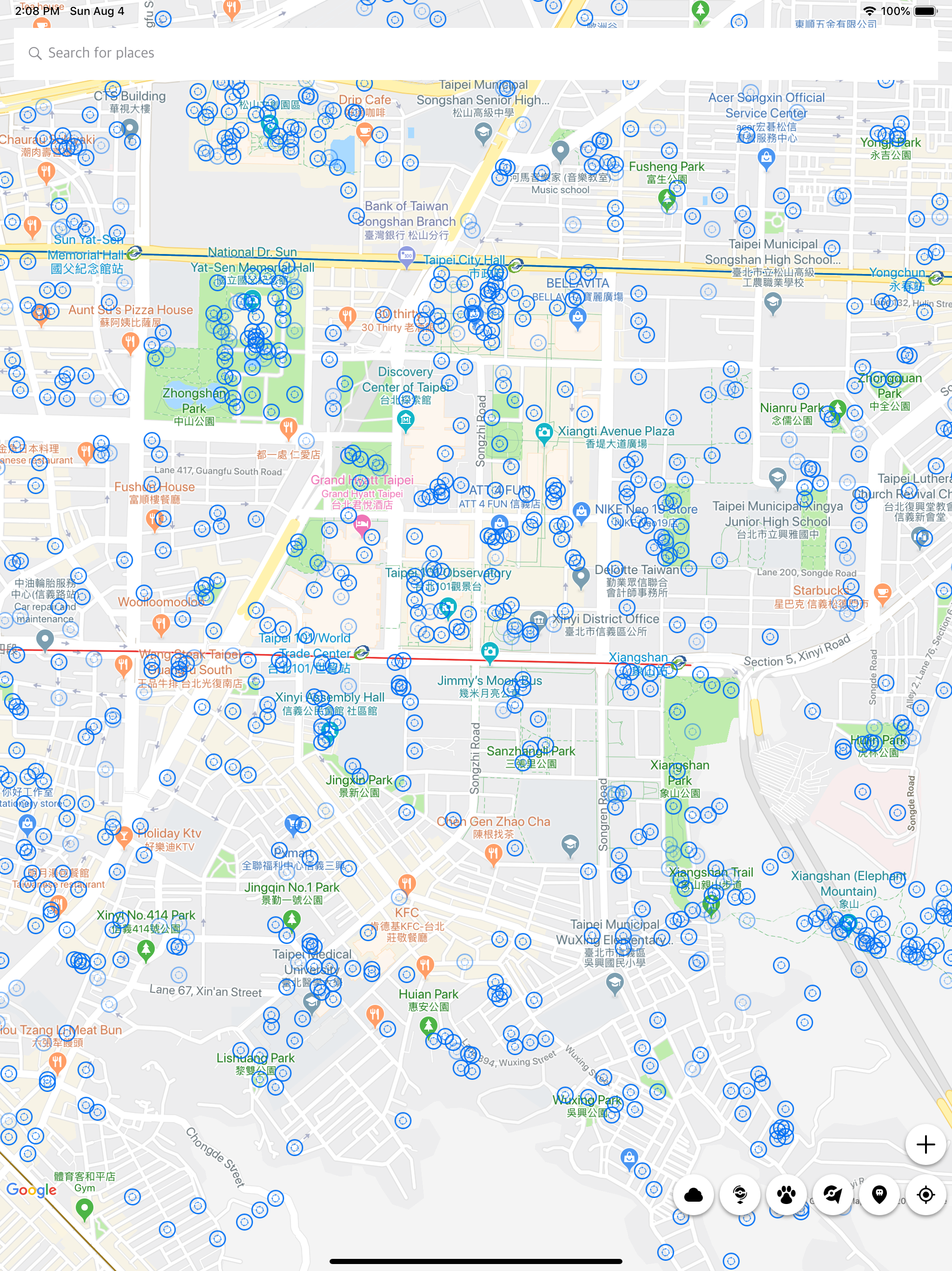 WeCatch - Radar & Map