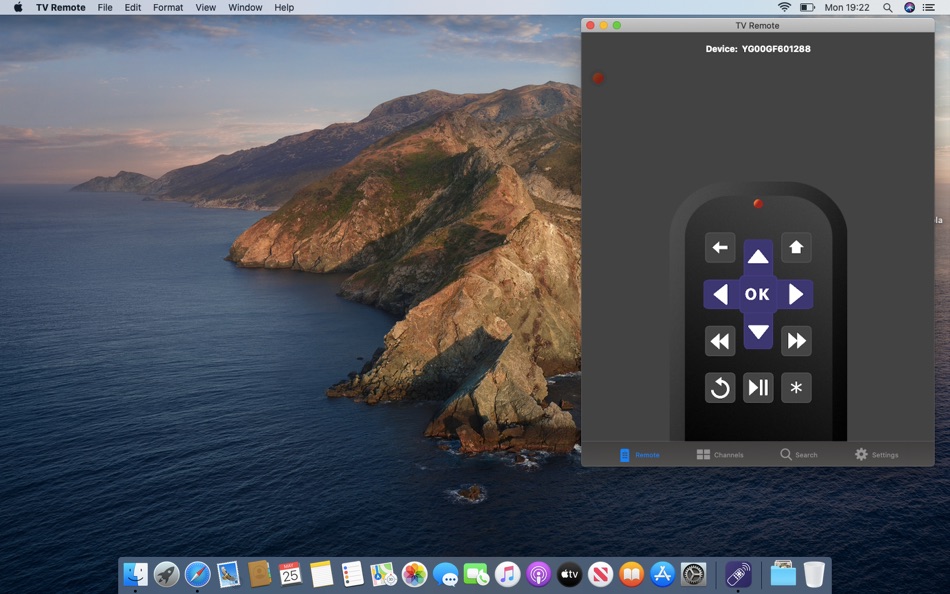 #1. TV Remote for Roku (macOS) By: John Benson