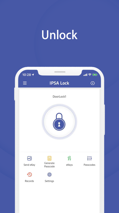 IPSA Lock Screenshot