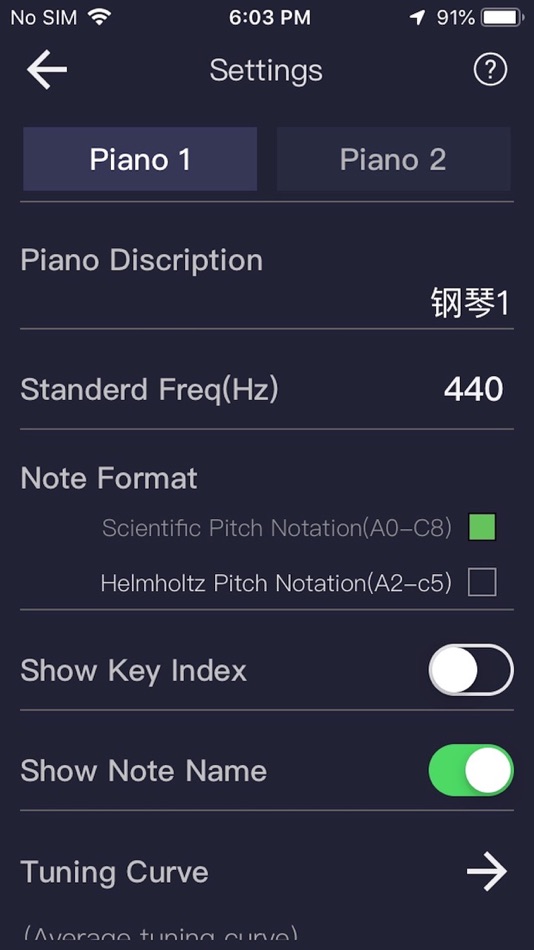 #2. Piano Tuner(Home Edition) (iOS) 来自: 绍军 初