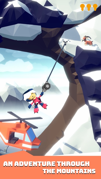 Hang Line: Mountain Climber