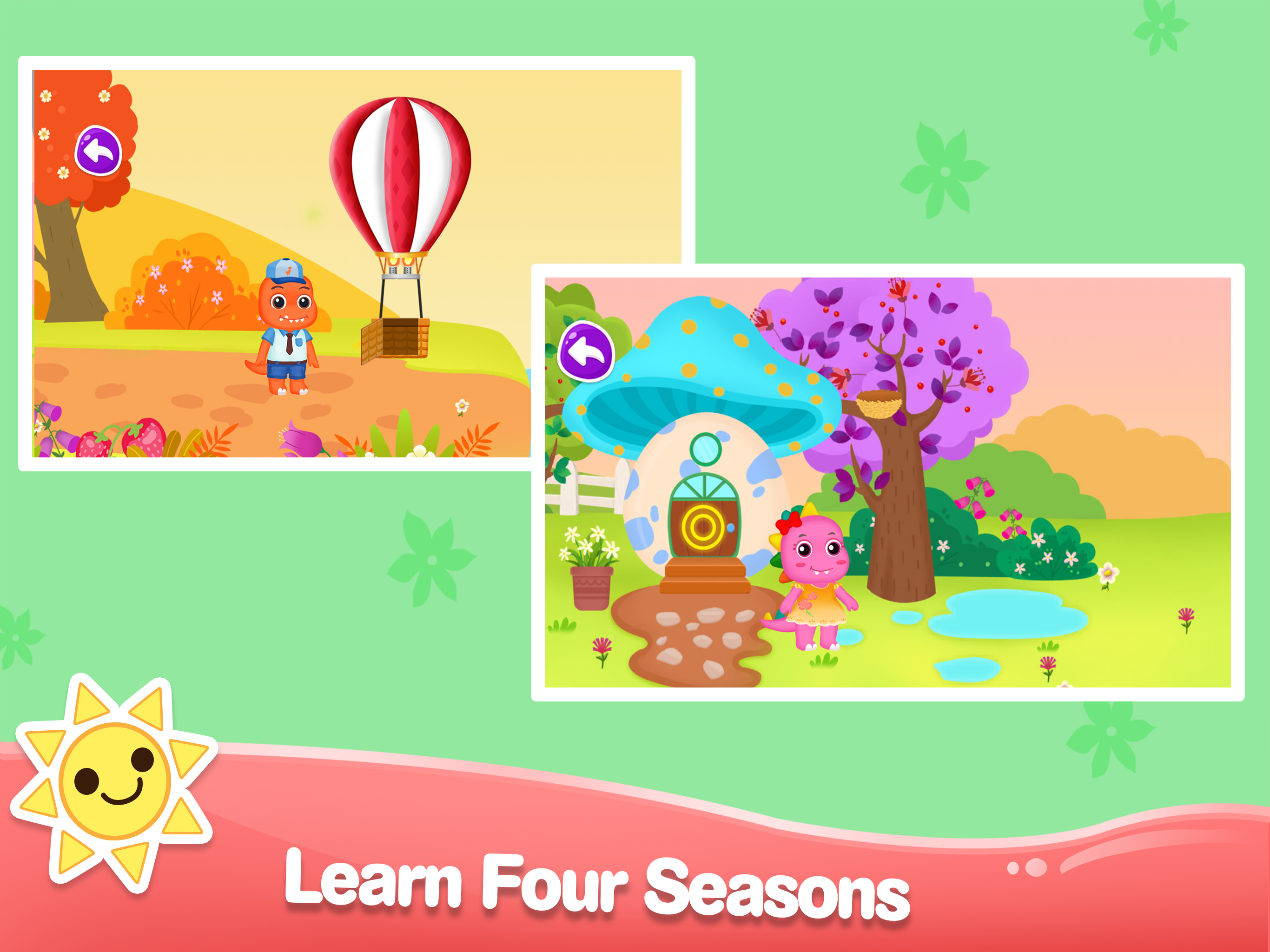 Dinosaur Forest Season Games screenshot 7