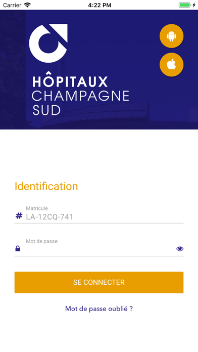Screenshot #1 pour MyHCS