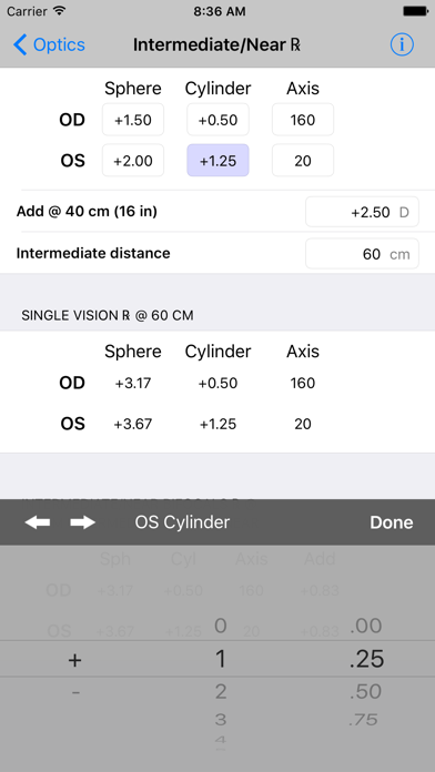 Optics Clinical Calculatorのおすすめ画像4