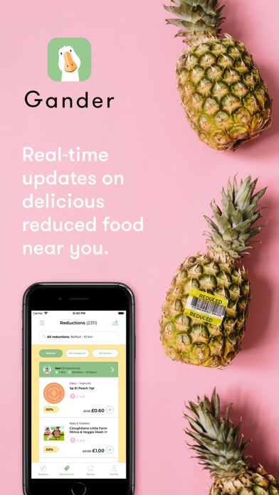 Gander - Reduced Food Alerts Screenshot