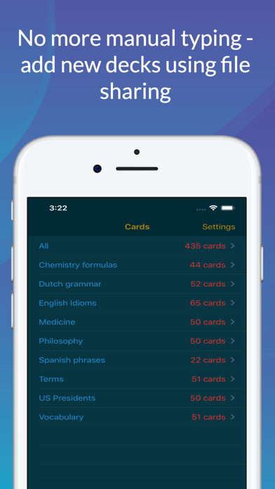 FC - Flash cards for learning screenshot 2
