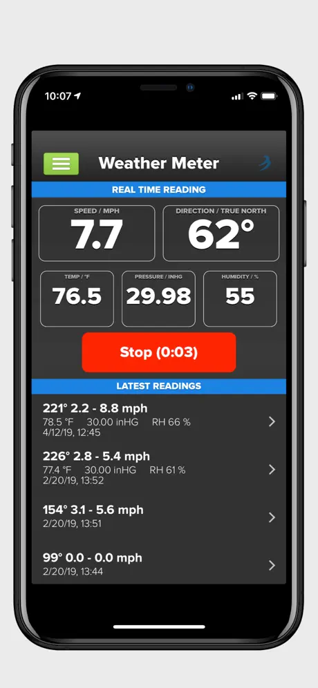 Wind & Weather Meter
