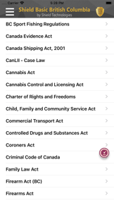 Shield Basic British Columbia screenshot