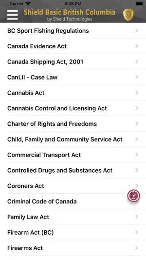 Shield Basic British Columbia screenshot 2