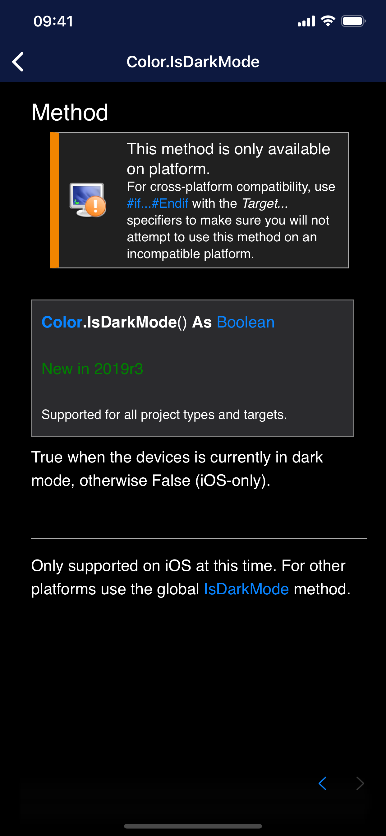 Language Reference for Xojo