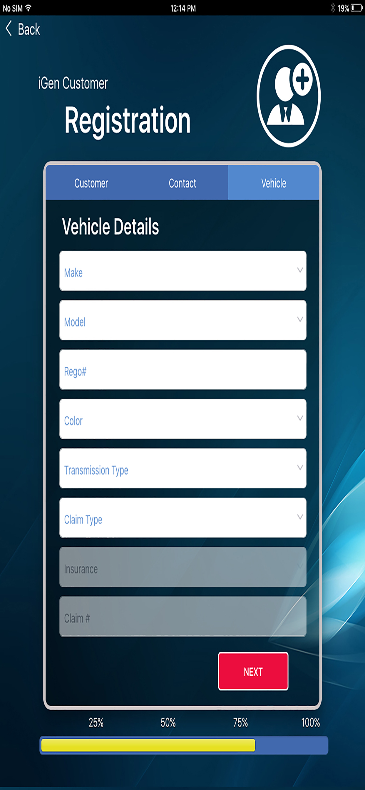 iGen Customer Registration