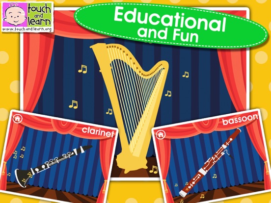 Peekaboo Orchestra for Kids iPad screenshot