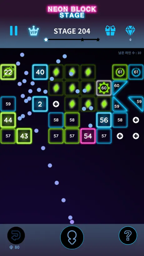 Bricks Breaker Neon 9