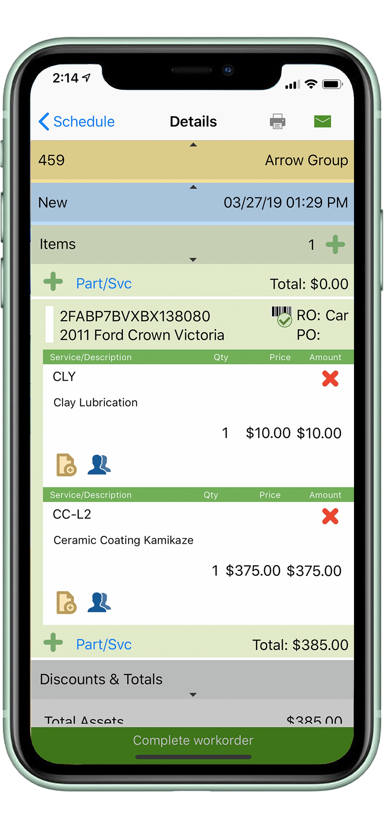 RoadFS: Field Service App