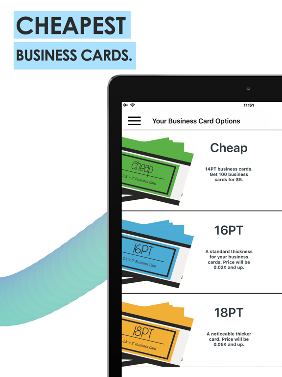 Screenshot #4 pour Business Card Maker & Printing