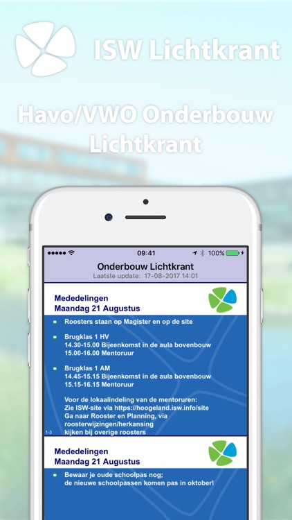 ISW Lichtkrant
