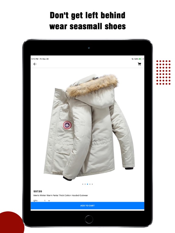 SeasMall: Easy Online Shopping iPad screenshot 3 - Shopping app