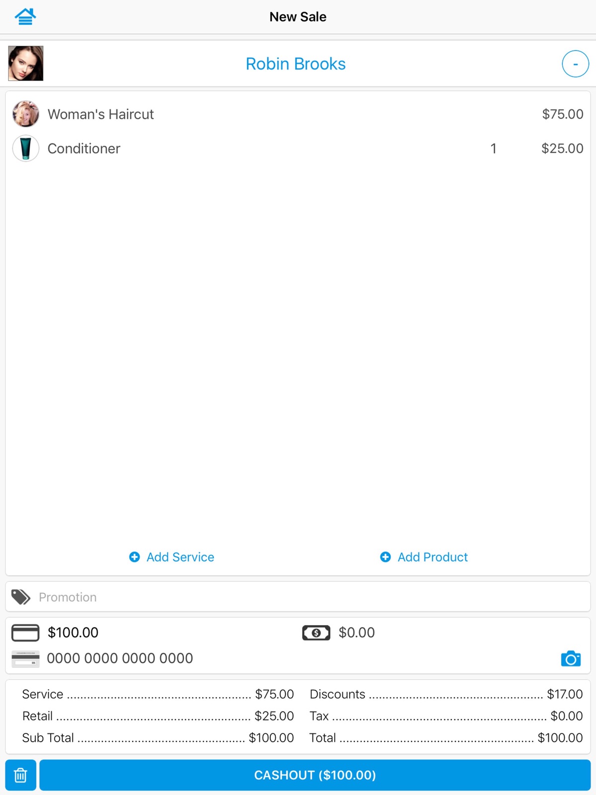 Indie Point Of Sale (POS) ipad screenshot 1