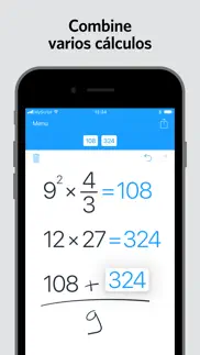 myscript calculator iphone capturas de pantalla 4