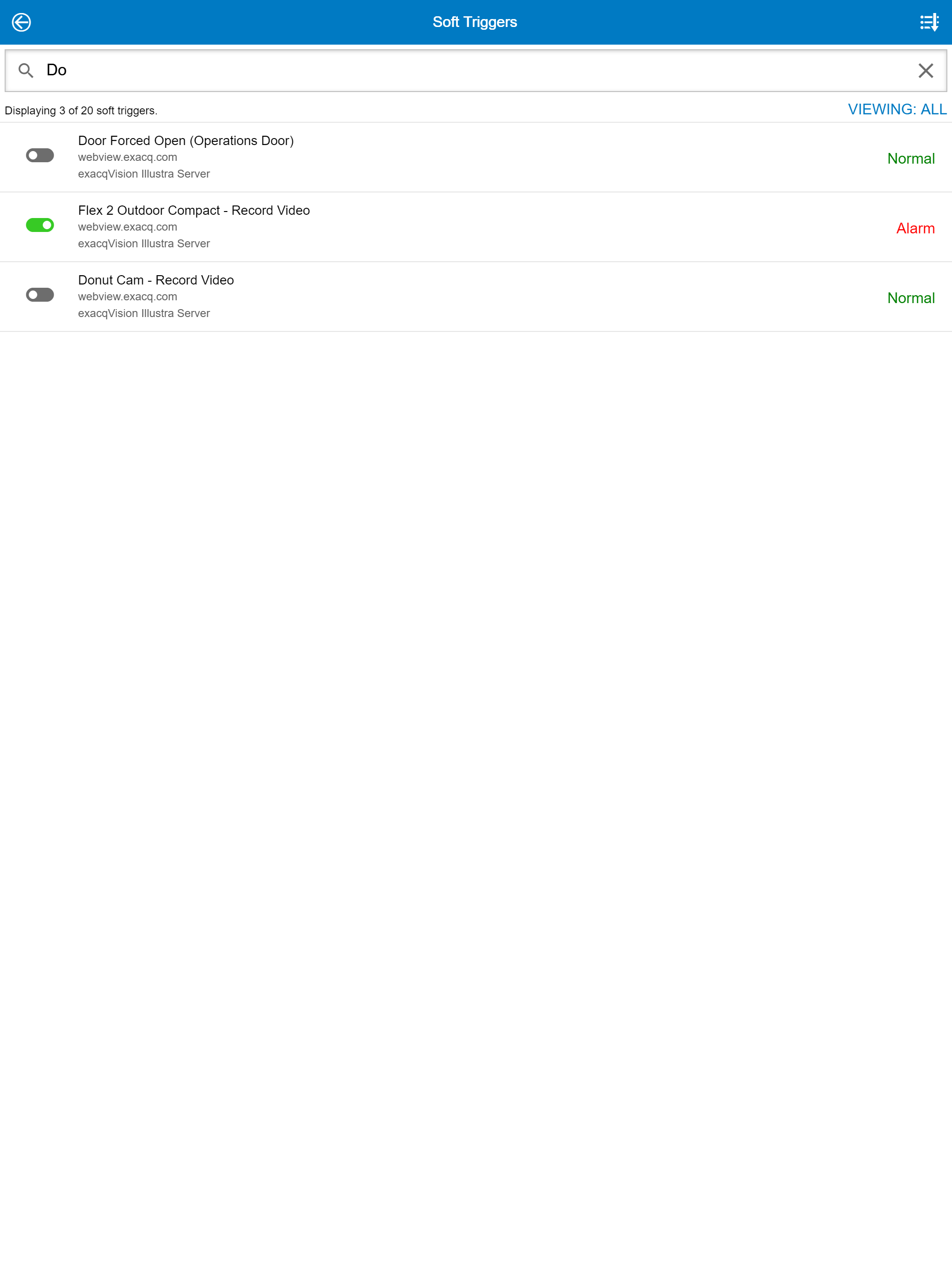 Exacq Mobile 3