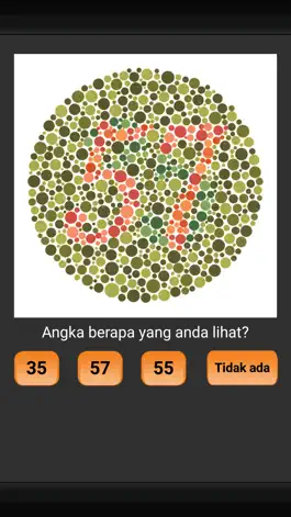 Game screenshot Tes Buta Warna Ishihara apk