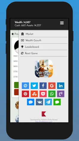 Game screenshot Virtual Investment Game apk