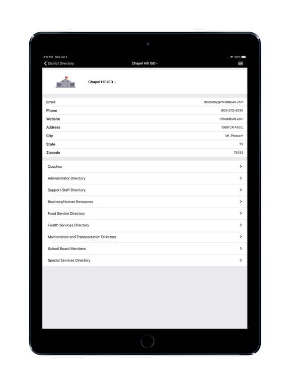 Screenshot #6 pour Chapel Hill ISD