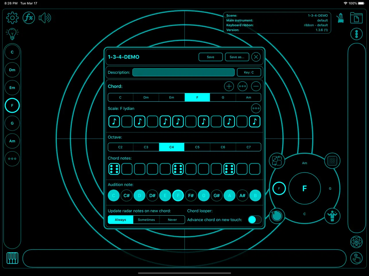 #3. touchscaper (iOS) Με: Rob Jackson