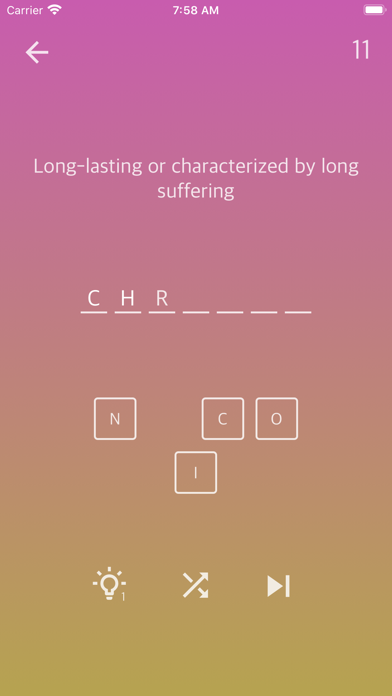 Screenshot #2 pour Word Monkey