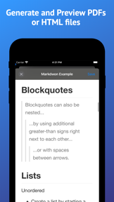 Markdown゜ screenshot
