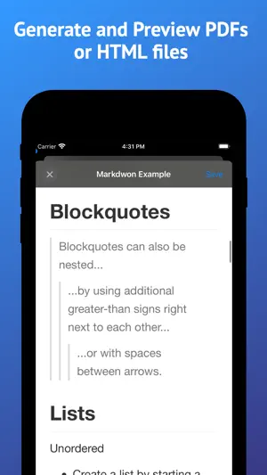 Markdown゜ screenshot 3