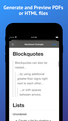 Markdown゜ screenshot 3