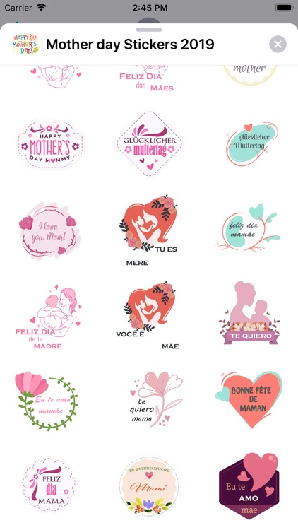 Mother day Stickers 2019 screenshot-4