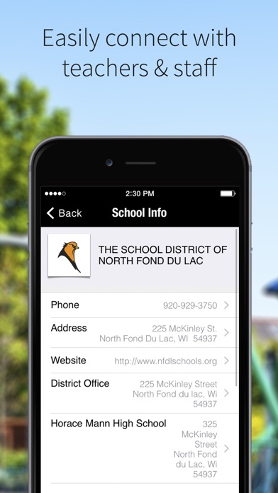 How to cancel & delete School Dist. of N. Fond du Lac from iphone & ipad 2